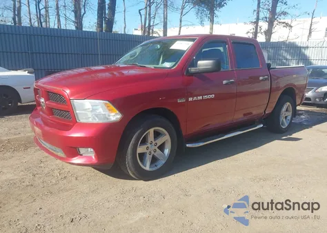 2012 Ram 1500 St from USA, damaged, VIN 1C6RD7KT7CS317298